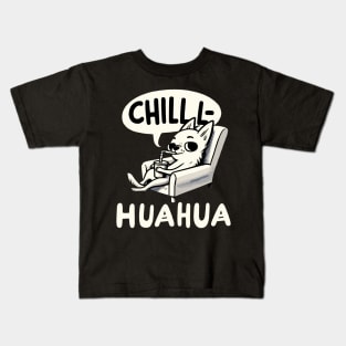 Chillhuahua Chihuahua (Back Print) Kids T-Shirt